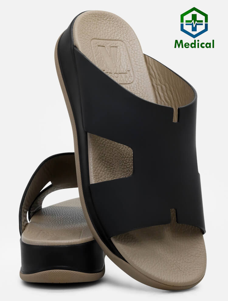 Verotti-URBAN[X291]ABJ-03-Black-Gents-Arabic-Sandal-40