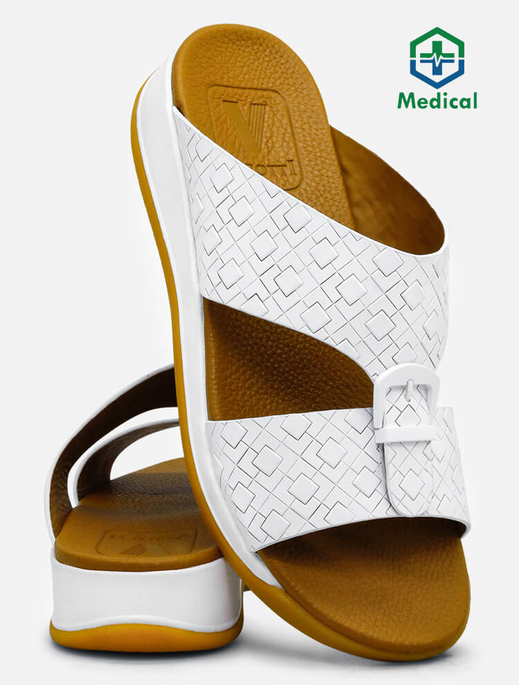 Verotti-[X303]ABJ-01-White-Gents-Arabic-Sandal-40