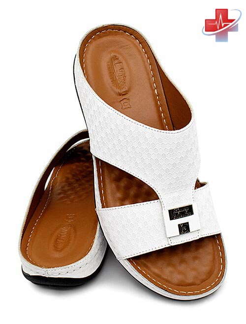 Al-Diwan-[17]-K642-Medical-White-Tan-Gents-Sandal-6