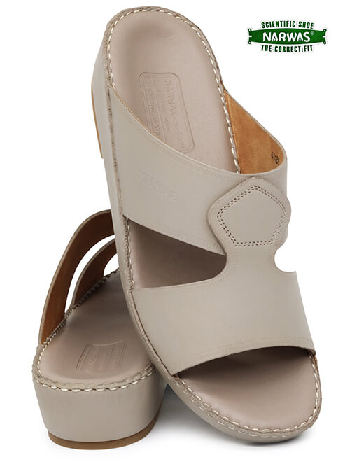 Narwas 1000 [NG19] Full Light Khaki Gents Sandal